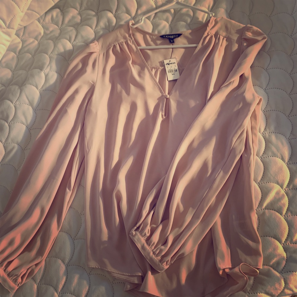 Express NWT Blush Pink Blouse